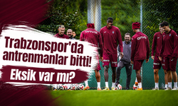 Trabzonspor'da antrenmanlar bitti!  Eksik var mı?