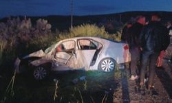 Çorum'da iki otomobil çarpıştı: 1 ölü, 6 yaralı