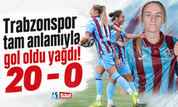 Trabzonspor tam anlamıyla gol oldu yağdı! 20 - 0