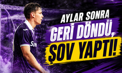 Aylar sonra geri döndü, şov yaptı!