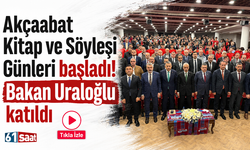 Akçaabat Kitap ve Söyleşi Günleri başladı! Bakan Uraloğlu katıldı