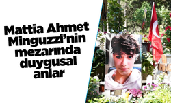 Mattia Ahmet Minguzzi’nin mezarında duygusal anlar