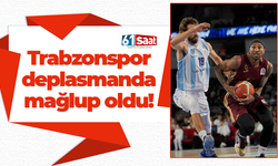 Trabzonspor deplasmanda mağlup oldu