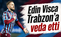 Edin Visca Trabzon'a veda etti