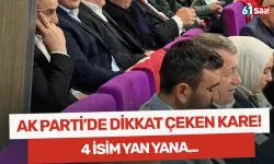 AK Parti'de dikkat çeken kare! 4 isim yan yana...