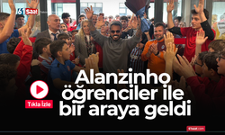 Alanzinho öğrenciler ile bir araya geldi