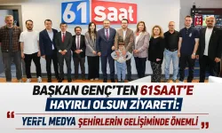 Başkan Genç’ten 61saat’e hayırlı olsun ziyareti: “Yerel medya şehirlerin gelişiminde önemli”
