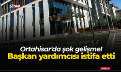 Ortahisar'da şok gelişme! Başkan yardımcısı istifa etti