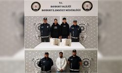 Bayburt'ta 5 düzensiz göçmen yakalandı