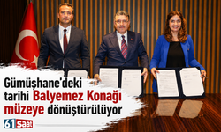 Gümüşhane'deki tarihi Balyemez Konağı müzeye dönüştürülüyor