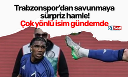 Trabzonspor’dan savunmaya sürpriz hamle! Çok yönlü isim gündemde