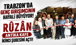 Trabzon’da genç girişimcinin hayali büyüyor! Rûzân Antika Kafe ikinci şubesini açtı