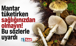 Mantar tüketirken sağlığınızdan olmayın! Bu sözlerle uyardı