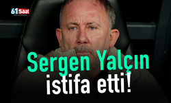 Sergen Yalçın istifa etti!