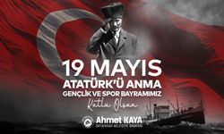 Ortahisar Belediyesi, 19 Mayıs Atatürk'ü Anma, Gençlik ve Spor Bayramı Kutlama Mesajı