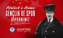 Trabzon Büyükşehir Belediyesi, 19 Mayıs Atatürk'ü Anma, Gençlik ve Spor Bayramı Kutlama Mesajı