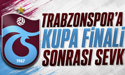 Trabzonspor’a kupa finali sonrası sevk