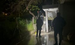 Binanın bahçesinde tüfekle ateş açıldı