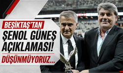 Beşiktaş’tan Şenol Güneş açıklaması! Düşünmüyoruz…