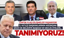 CHP Trabzon'da Belediye Başkan ve Meclis Üyeleri imzalayarak yayınladı...