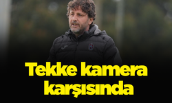 Tekke kamera karşısında