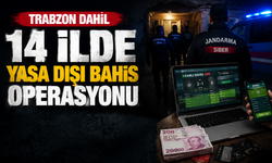 Trabzon dahil 14 İlde Yasa Dışı Bahis Operasyonu Düzenlendi