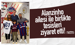 Alanzinho ailesi ile birlikte tesisleri  ziyaret etti!