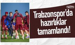 Trabzonspor, Gençlerbirliği maçının hazırlıklarını tamamladı
