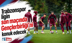 Trabzonspor ligin son maçında Gençlerbirliği'ni konuk edecek