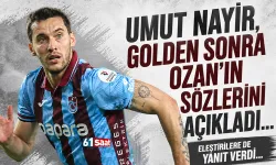 Trabzonspor'da Umut Nayir, eleştirilere yanıt verdi: Büyük bozuldu...