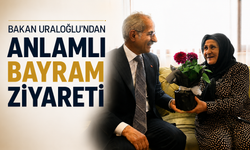 Bakan Uraloğlu'ndan anlamlı bayram ziyareti