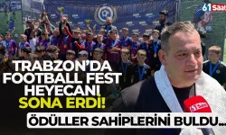 Trabzon’da Junior Football Fest heyecanı sona erdi! Ödüller sahiplerini buldu...