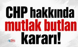 CHP'de mutlak butlan kararı
