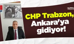 CHP Trabzon, Ankara'ya gidiyor!