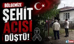 Bölgemize şehit ateşi düştü!