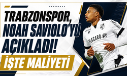 Trabzonspor, Noah Saviolo’yu açıkladı! İşte maliyeti