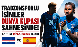 Trabzonsporlu isimler Dünya Kupası sahnesinde! İlk 11’de dikkat çeken tercih