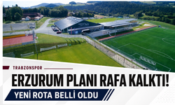 Trabzonsporda Erzurum planı rafa kalktı! Yeni rota belli oldu