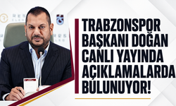 Trabzonspor Başkanı Doğan açıklamalarda bulunuyor!