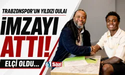 Trabzonspor'un yıldızı Oulai, imzayı attı: Elçi oldu