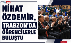 Nihat Özdemir, Trabzon’da öğrencilerle buluştu