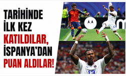Tarihinde ilk kez katıldılar, İspanya'dan puan aldılar!