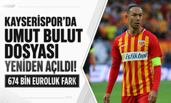 Kayserispor’da Umut Bulur dosyası yeniden açıldı! 674 bin euroluk fark