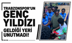Trabzonspor’un genç yıldızı geldiği yeri unutmadı!