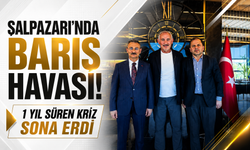 Şalpazarı’nda barış havası! 1 yıl süren kriz sona erdi