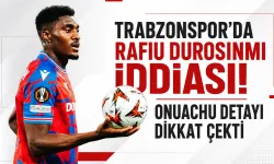 Trabzonspor’da Rafiu Durosinmi iddiası! Onuachu detayı dikkat çekti