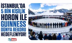 İstanbul'da 5 bin kişilik horon ile Guinness Dünya Rekoru hedefleniyor!