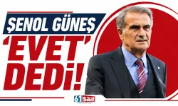 Şenol Güneş 'evet' dedi