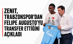Zenit, Trabzonspor'dan Felipe Augusto'yu transfer ettiğini açıkladı!