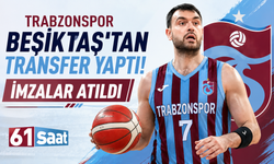 Trabzonspor Beşiktaş'tan transfer yaptı! İmzalar atıldı